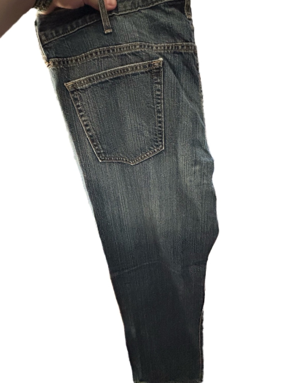 Old Navy Men's Straight Jeans in Dark Wash Blue